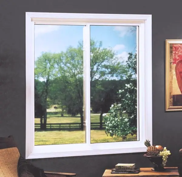 Superhouse Design UPVC Sliding Window Double Glazed Plastic Stainless Steel New Horizontal Modern Pvc Hanging Villa Windproof