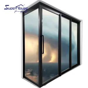 Corner Pocket Door Without Pillar Block Large View Design High Quality Energy Efficient Aluminium Sliding Doors
