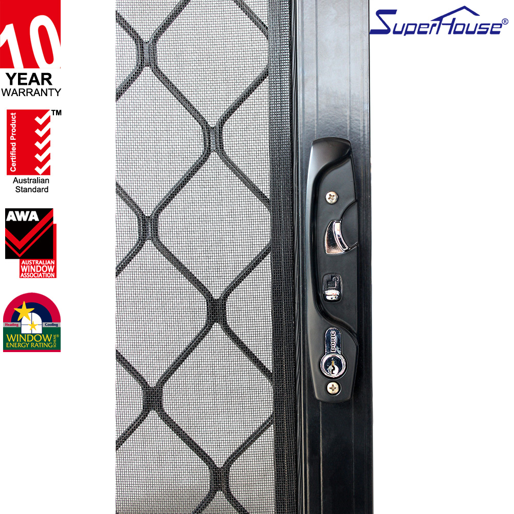 Lift Sliding Heavy Duty Big Vision Patio Door Thermal Break Aluminum Customized Triple Glass Sliding Door