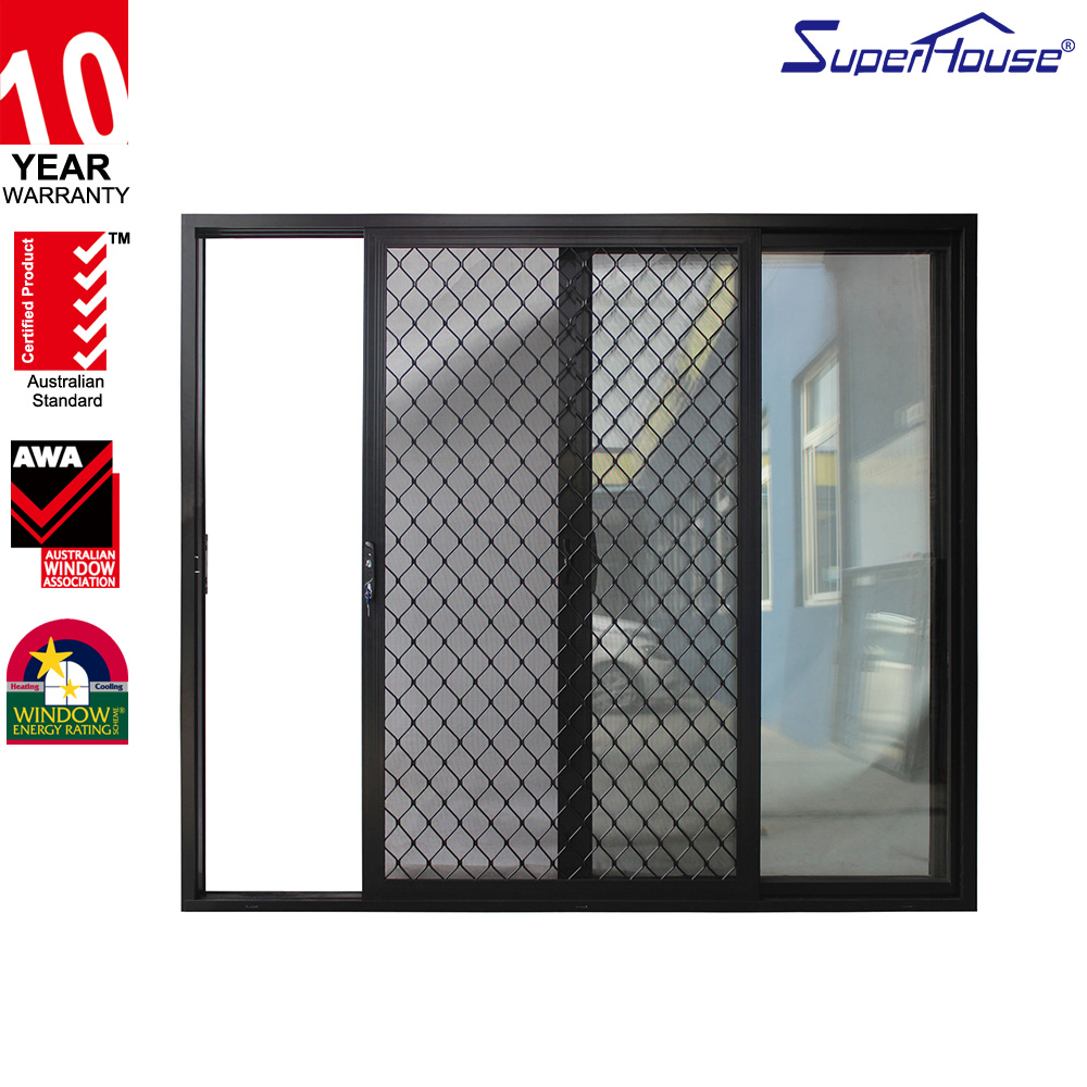 Stacker Door Energy Efficient Aluminum Sliding Windows for Residential Projects