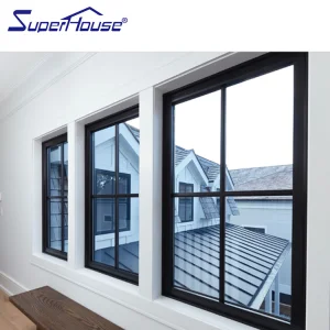 Thermal Break Aluminum Single Hung Windows