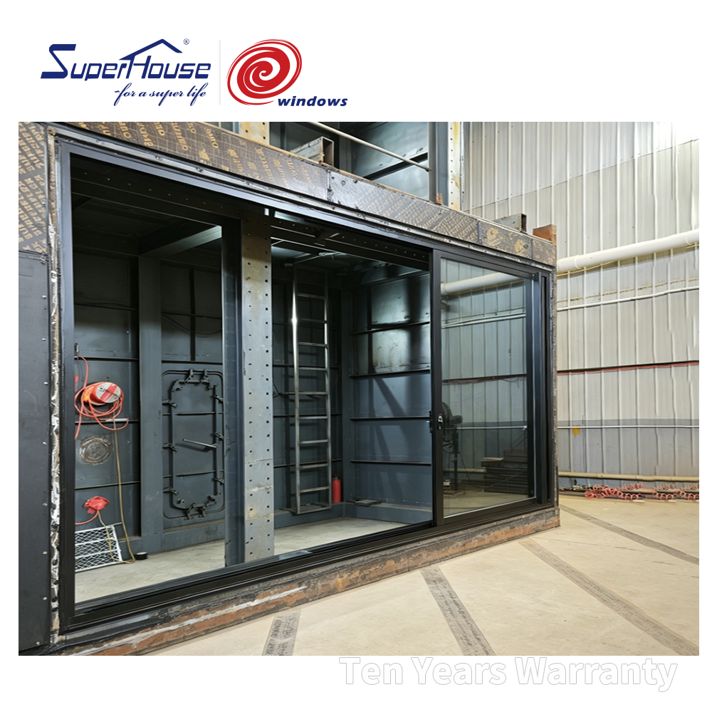 Custom Exterior Aluminum  Sliding Doors for Modem House Projects
