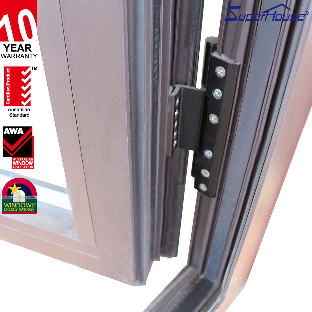 Superhosue Miami Dade NOA Hurricane Impact Standard Aluminum French Door