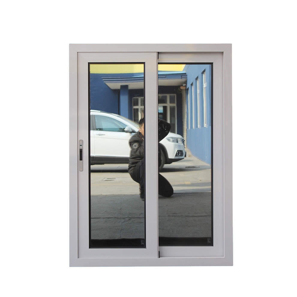 Residential Custom Sliding Window Horizontal Sliding Style Double Tempered Tinted Glass Privacy Protection for Kitchen Bedroom