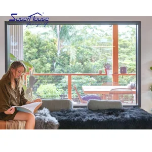 Minimalism Series Window Ultra Double Glass Aluminum Fixed Window