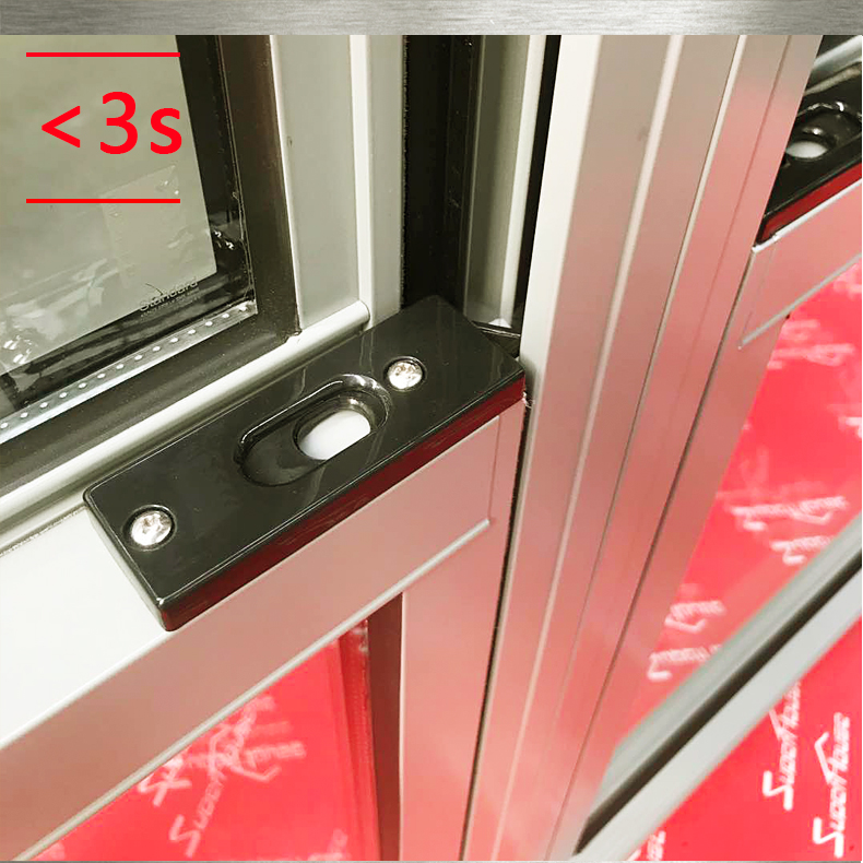 Australia AS2047 Aluminum Sliding Window Custom Powder Coat Color High Reflective Privacy Glass for Residential Project