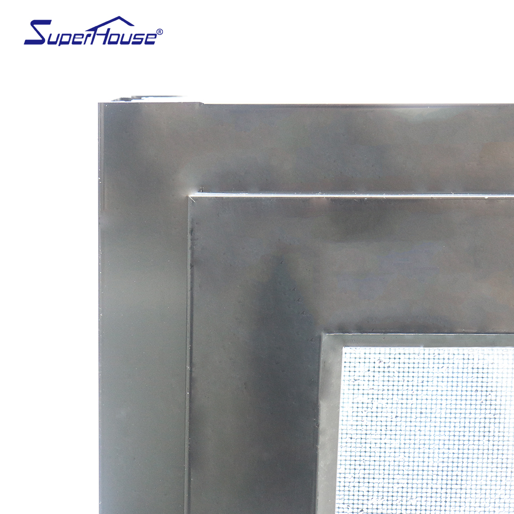 Superhouse AS2047 AU Standard Customized Aluminum Awning Window with Tempered Glass and Fly Screen Chain WinderAwning Window