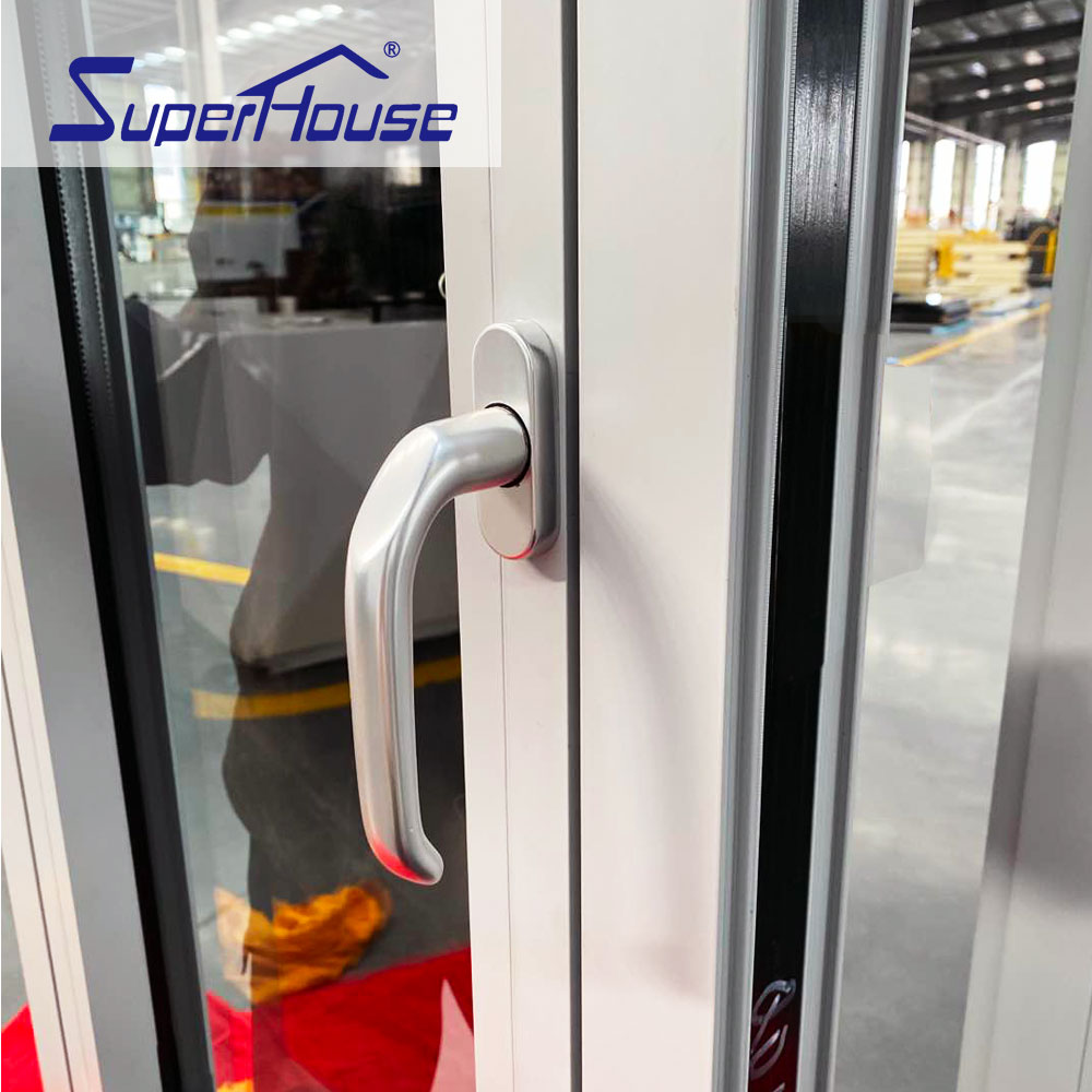 Miami City Modern Hurricane Impact Windows Villas Tilt Turn Sliding Casement Aluminum Alloy Frame Stainless Steel Security