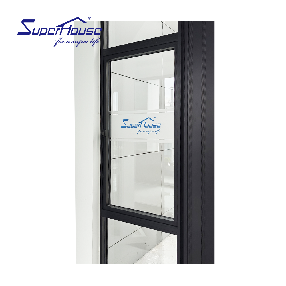 Laminated Glass UV Resistant Casement Home windows with Top Fixed for Resident FL Slim windows Custom windows