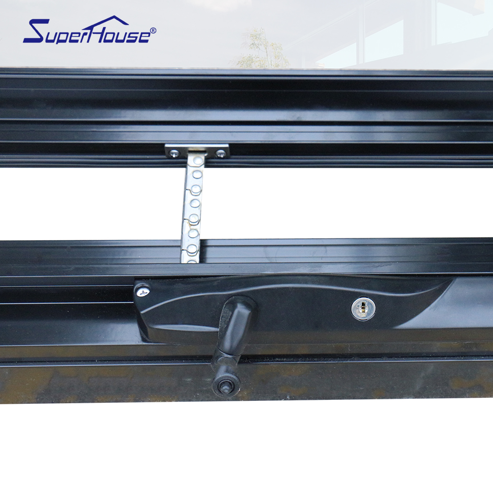 Superhouse Modern Design Australian Standard AS2047 Certified Aluminum Awnings Double Glazed Aluminium Awning Window