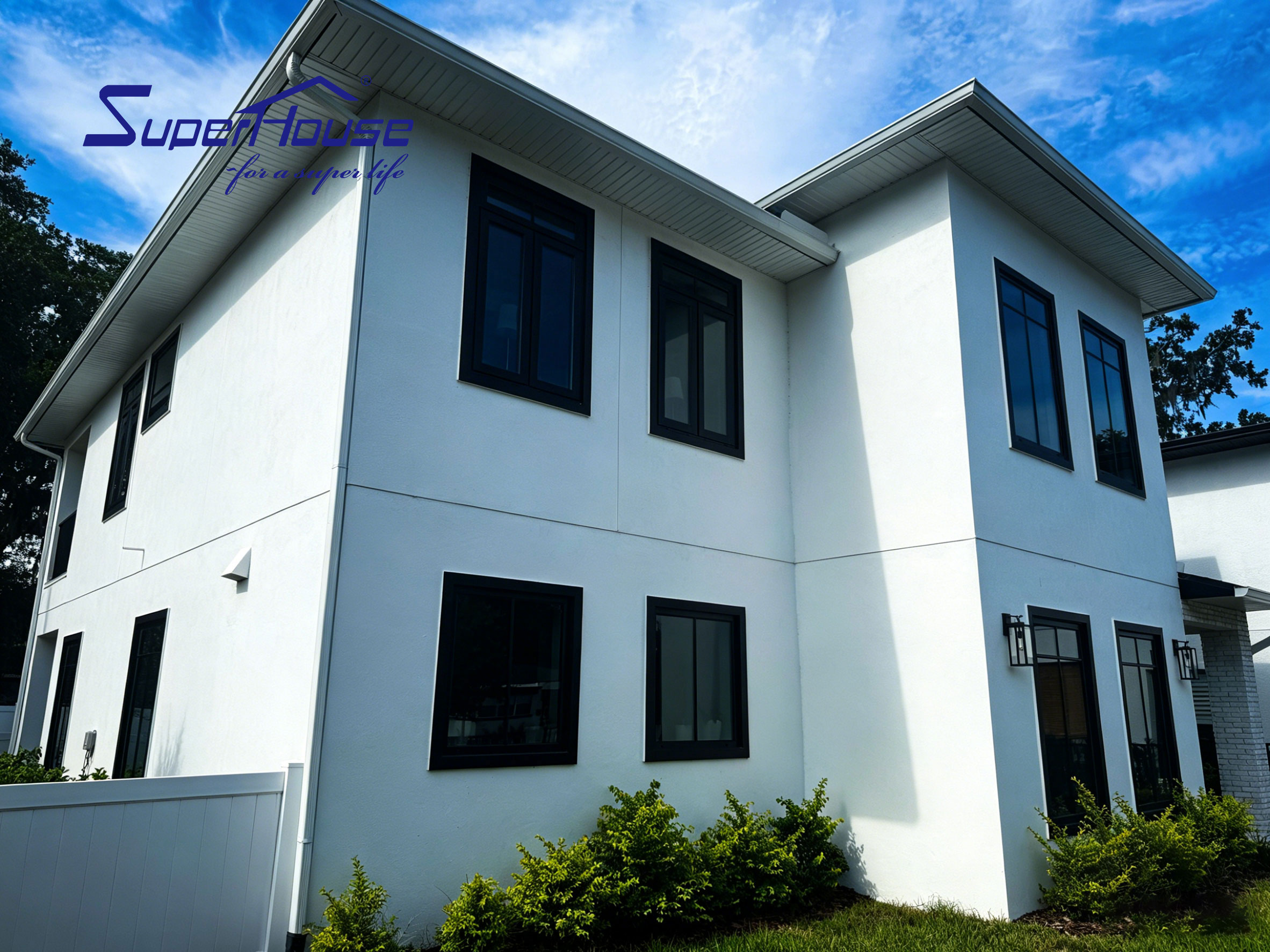For Sliding Balcony Entry High Quality Full View Aluminum Framed Thermal Break Tempered Glass Energy-Efficient Modern