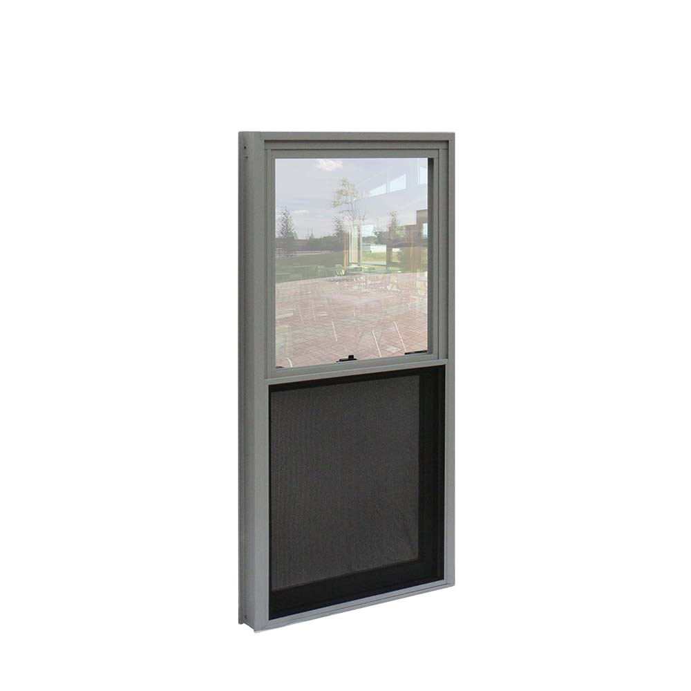 Miami-Dade Certified Hurricane Impact Aluminum Single Hung Window Double Glazed Waterproof  Soundproof  Window for Patio Villa