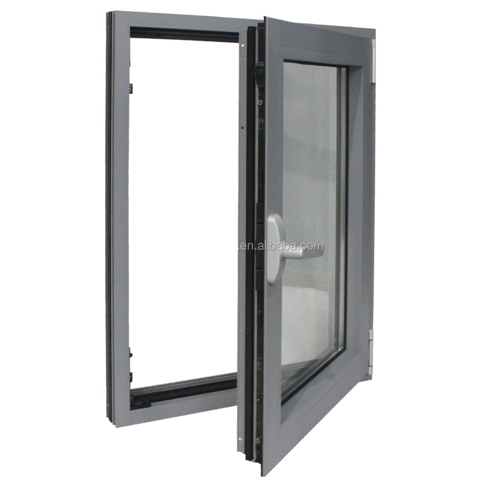 Auto Factory Custom High Quality Windows Mainly Export to North American Florida Aluminium Profile Tilt and Turn Windows