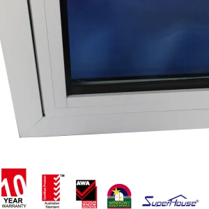 Modern Design Horizontal Impact Sliding Windows for Hotel Apartment Commercial Project Safety Limit Device Builder's Preference
