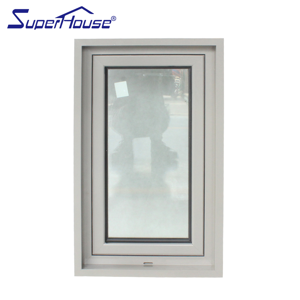 Modern Energy Efficient  High Security Customizable Aluminum Tilt Turn Windows for North American Hot Sale for Home