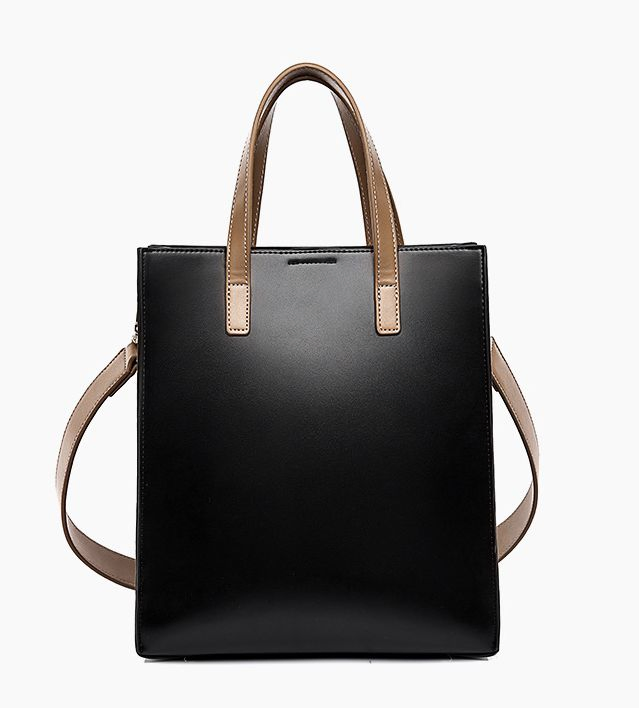 Bolsa de Mão Feminina Nova Grande Capacidade Bolsa de Ombro para o Dia a Dia Simples Bolsa Balde Luxuosa
