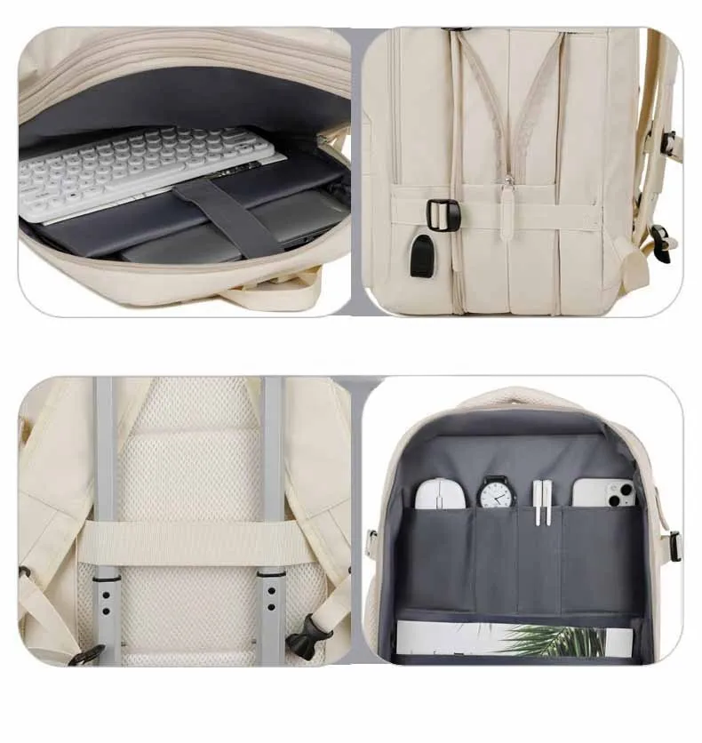 Mochila de viagem detalhe