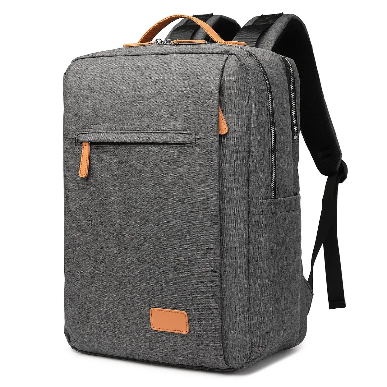 Mochila Casual para Trabalho e Viagem Urbana Antifurto com Carregamento USB, Material RPET, Ideal para Uso Diário e Viagens de Negócios com Laptop