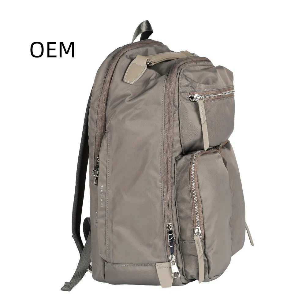 Mochila feminina personalizada 27L versátil prática de nylon para laptop, acampamento, ao ar livre, ombro, computador, esporte, caminhada/viagem, impermeável