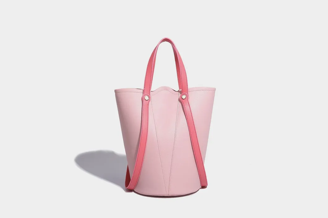 Bolsa de Mão Simples para Mulheres, Bolsa de Ombro Única, Bolsa Bucket de Alta Capacidade, Bolsa Transversal (MFN7673)