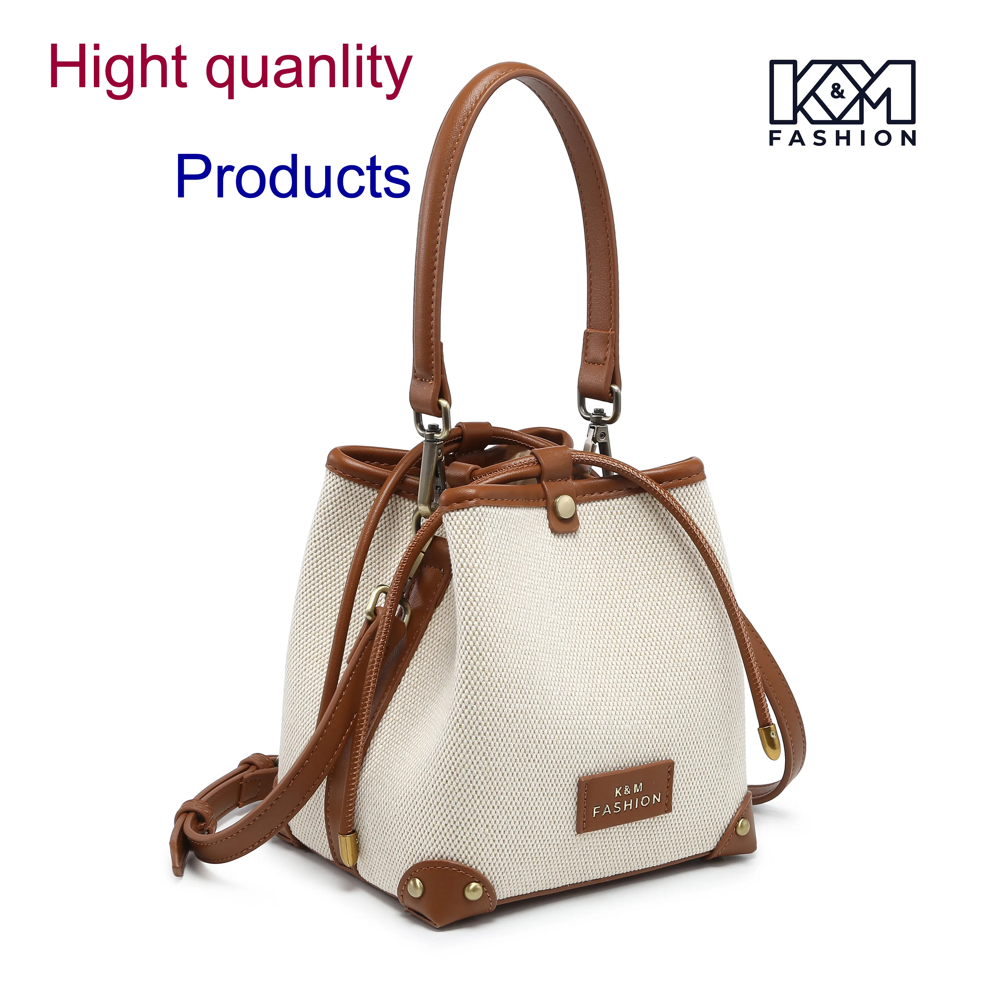 Bolsa Bucket Elegante com Fecho de Corda para Mulheres Fashionistas
