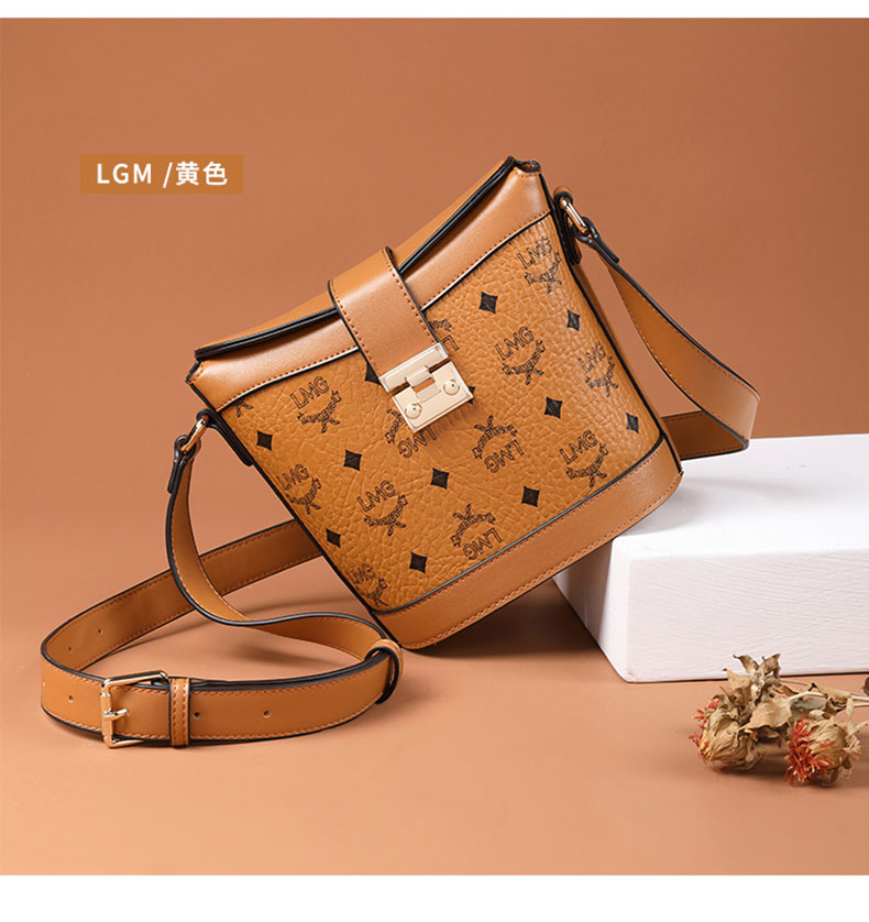 Bolsa Balde de Alta Qualidade Verificada, Bolsas de Ombro Fashionáveis, Bolsa Crossbody para Mulheres