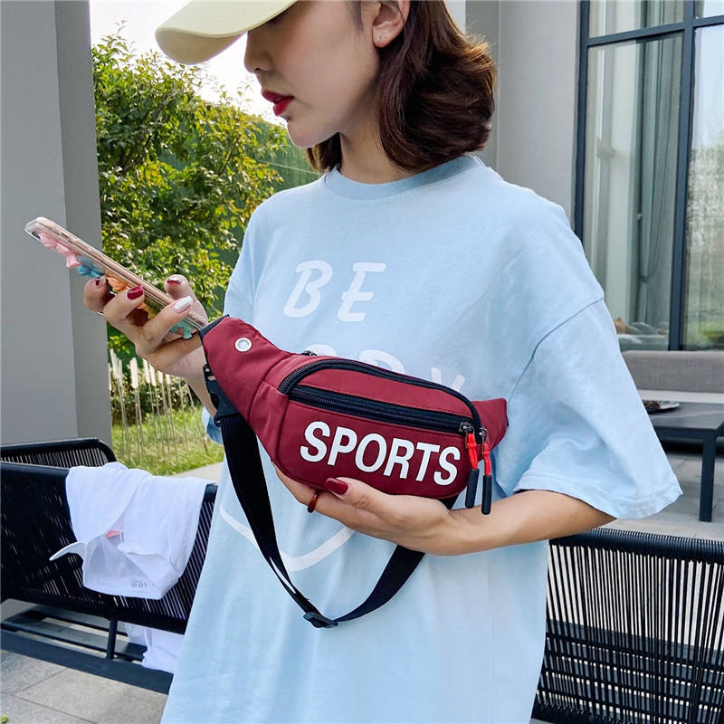 Mochila de Cintura Personalizada para Homens e Mulheres, Cinto de Corrida, Mochila Transversal para Corrida, Caminhada e Esportes