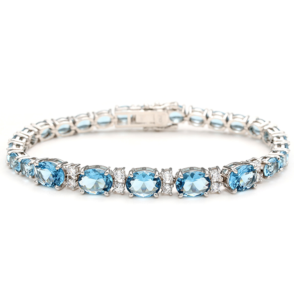 Última Joia de Pulseira de Diamante Cultivado em Laboratório