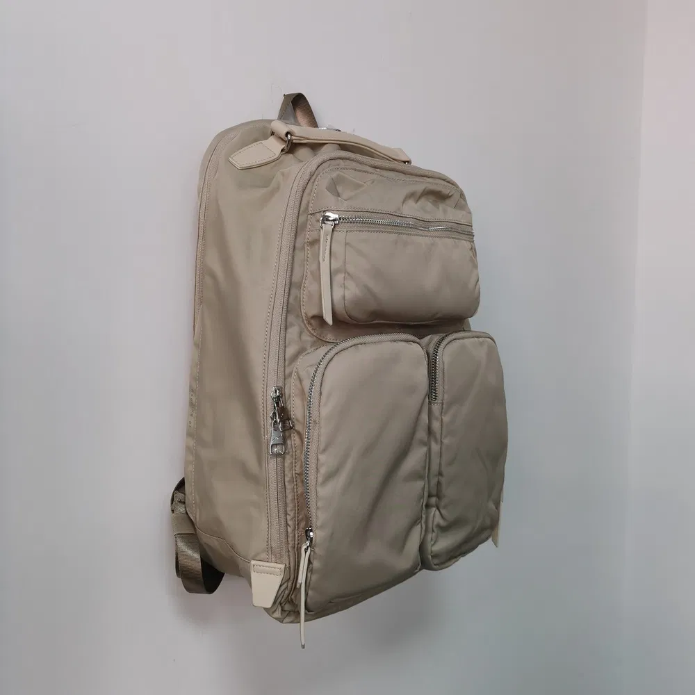 Mochila feminina personalizada 27L versátil prática de nylon para laptop, acampamento, ao ar livre, ombro, computador, esporte, caminhada/viagem, impermeável