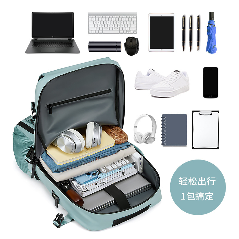 Mochila de Viagem Escolar de Moda para Atividades ao Ar Livre, Impermeável, para Laptop, Oxford, Esportiva, para Caminhadas