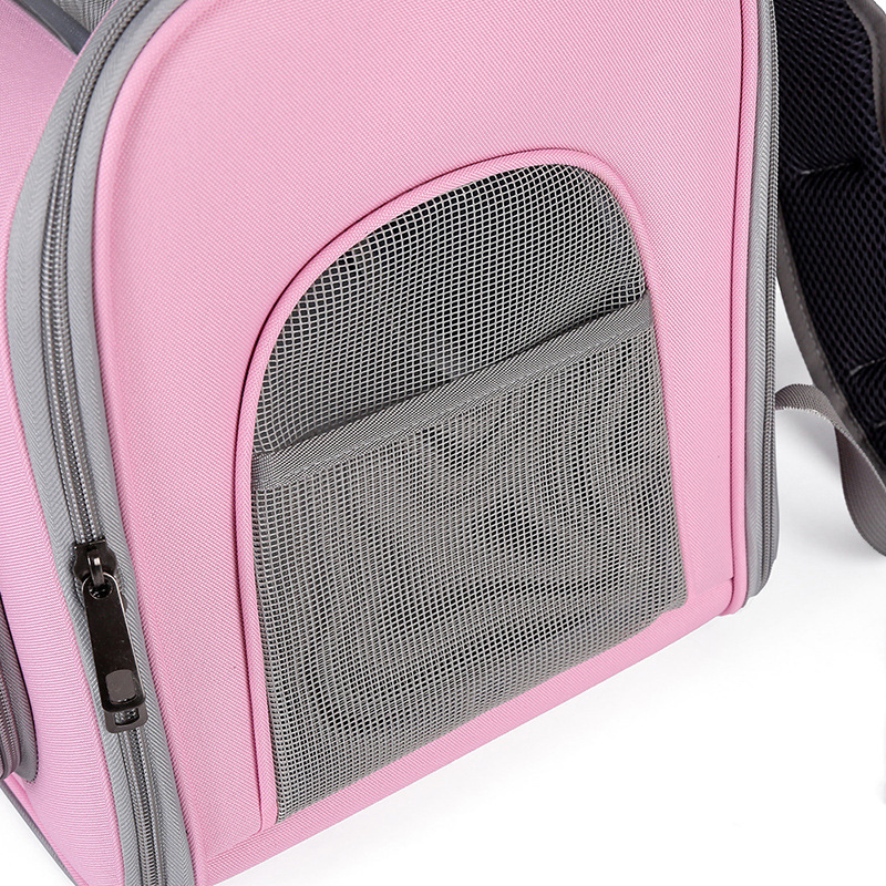 Nova Bolsa para Animais de Estimação Fora de Casa, Bolsa para Gato Grande, Espaço Transparente e Respirável, Mochila Portátil para Animais de Estimação, Suprimentos para Animais