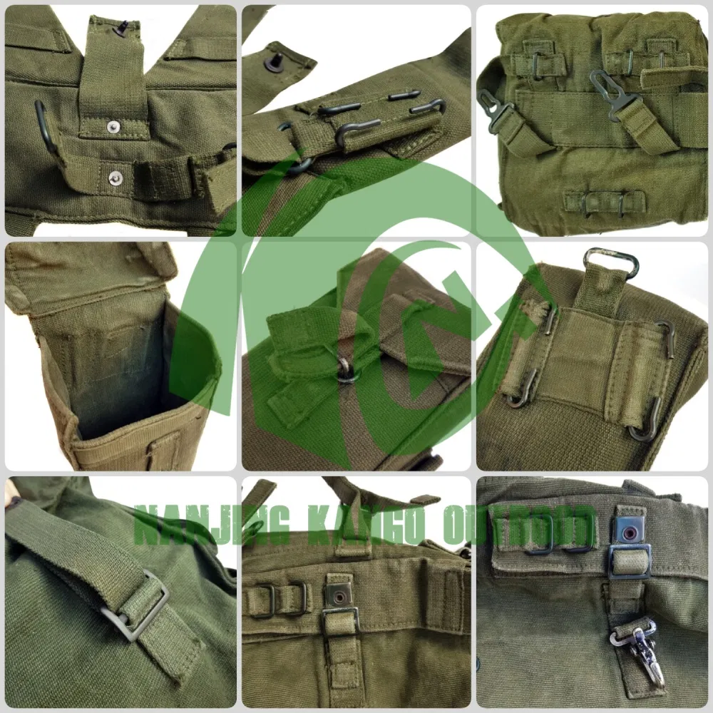 Mochila de Caminhada Tática Britânica de Grande Capacidade 58 Qualquer Cor Disponível Bolsa de Camping em Lona