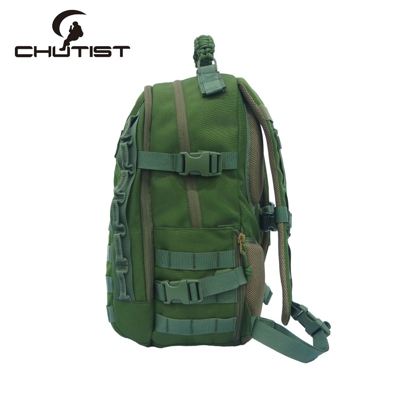 Mochila Tática Resistente à Água e Respirável Hhb-240009 para Exploração e Expedições