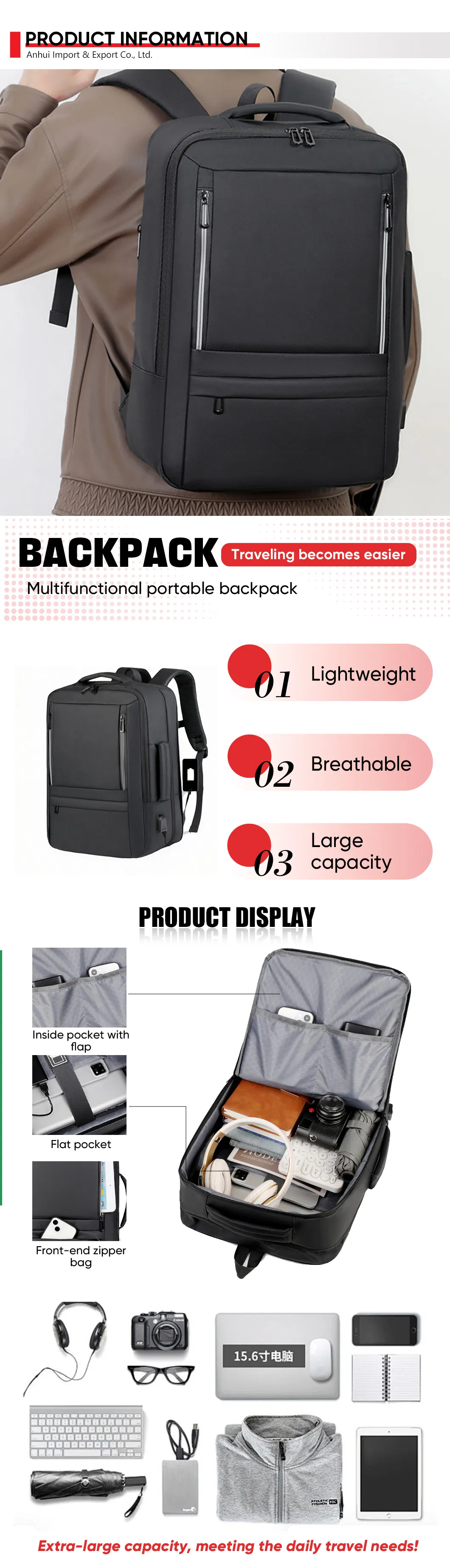 Uso da Mochila