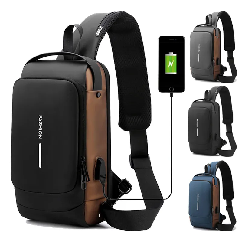 Bolsa de Ombro Sling Antifurto