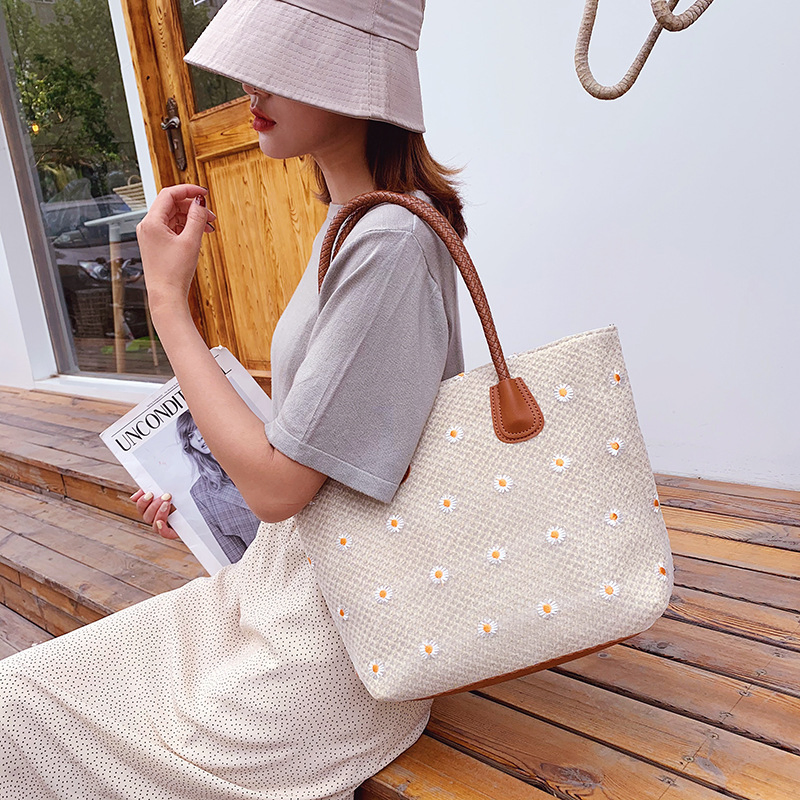 Bolsas Naturais Mulheres Bolsas Rattan Boho Bolsa de Palha Bolsa de Praia