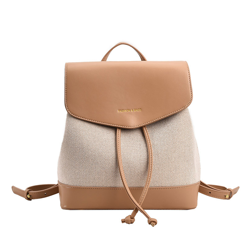 Novo na nova tendência de verão mochila combinação de cores bolsa de lona casual diária feminina bolsa bucket - bolsa de designer e bolsa de mão feminina preço