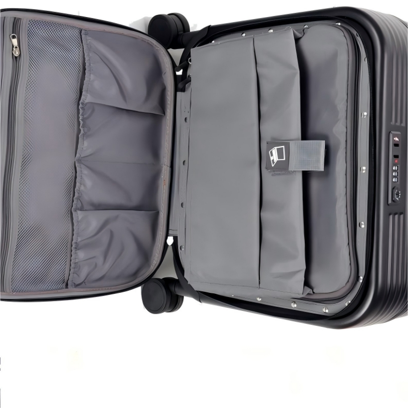 Novo Design Premium Estojo de Viagem com Cabo Telescópico Resistente a Quebras para Viagens de Negócios