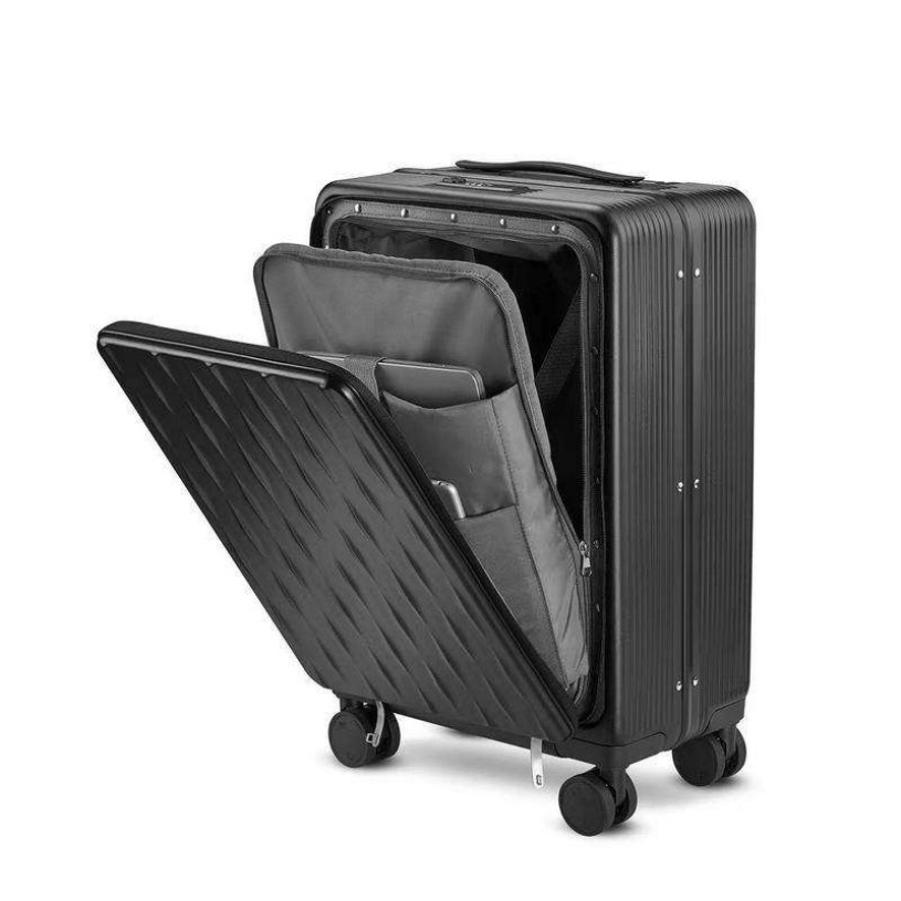 Novo Design Premium Estojo de Viagem com Cabo Telescópico Resistente a Quebras para Viagens de Negócios