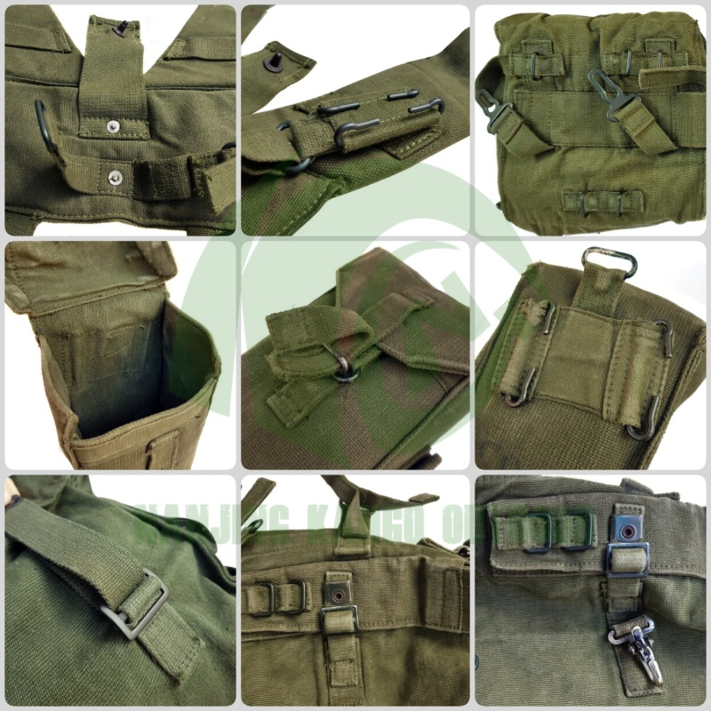 Mochila de Caminhada Tática Britânica de Grande Capacidade 58 Qualquer Cor Disponível Bolsa de Camping em Lona