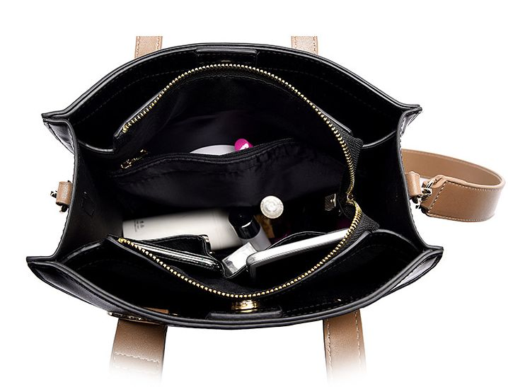 Bolsa de Mão Feminina Nova Grande Capacidade Bolsa de Ombro para o Dia a Dia Simples Bolsa Balde Luxuosa