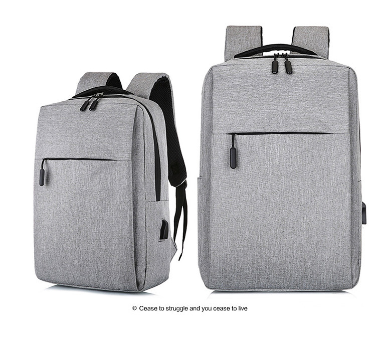 Mochila de Negócios Personalizada, Durável e Impermeável, Grande Capacidade, Mochila Escolar