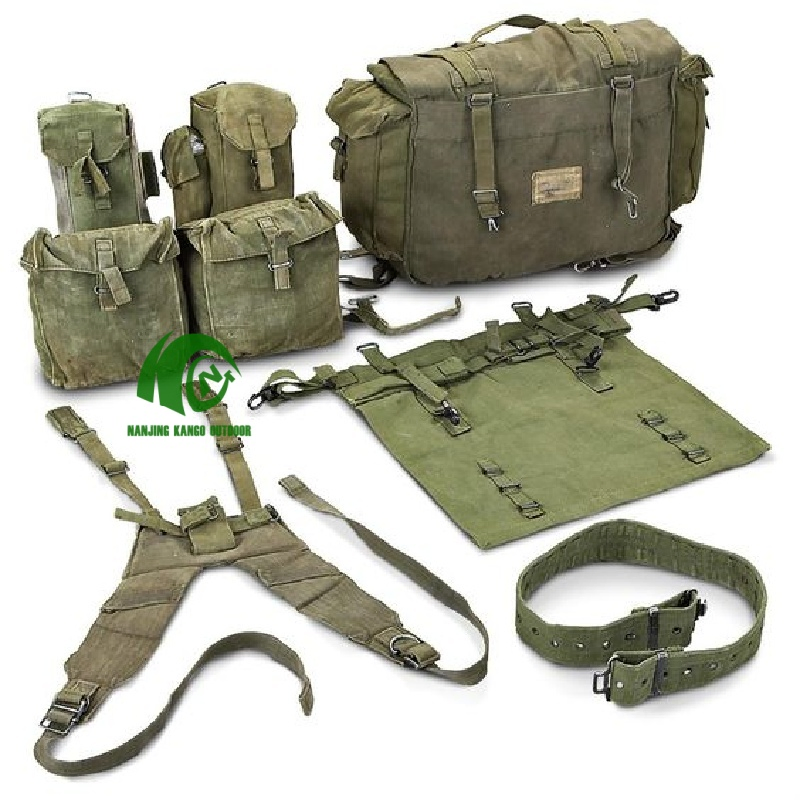 Mochila de Caminhada Tática Britânica de Grande Capacidade 58 Qualquer Cor Disponível Bolsa de Camping em Lona