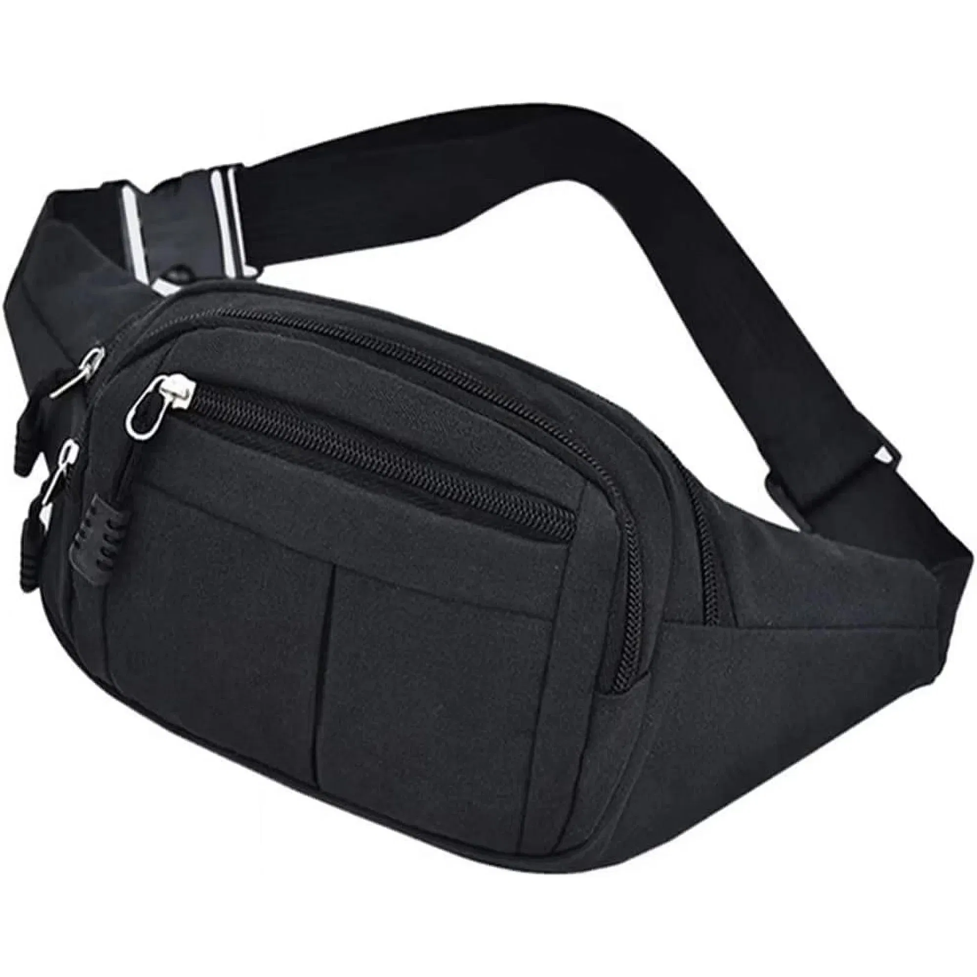 Mochila de cintura unissex à prova d'água, resistente ao desgaste, para fitness, ombro único, esportes ao ar livre