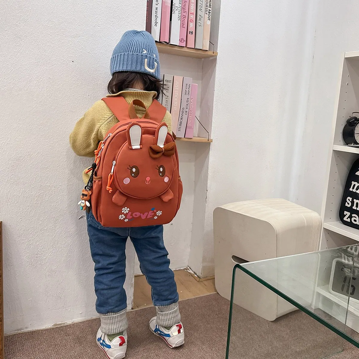 Mochila de Jardim de Infância para Crianças Mochila Escolar com Design de Animais