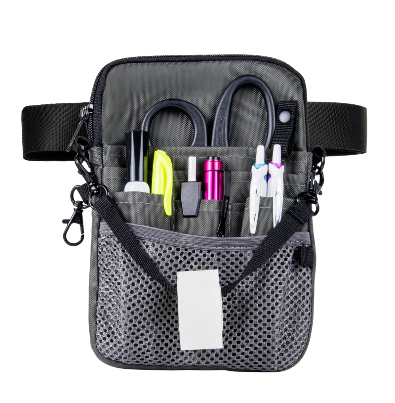Fanny Packs Pequenos Personalizados para Enfermeiros com Bolsos para Equipamentos Médicos Organizador de Fanny Pack para Enfermeiros