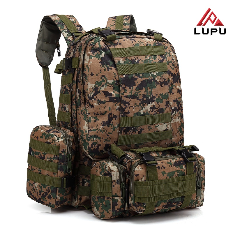 Mochila Tática para Exterior de Alta Resistência - Densidade Fabric1.4kg Usar Equipamento de Sobrevivência