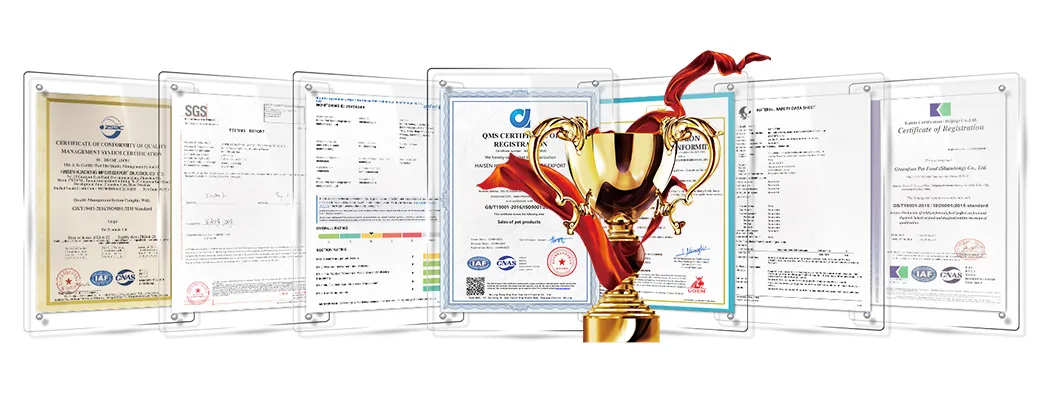 Certificados FDA EU RoHS