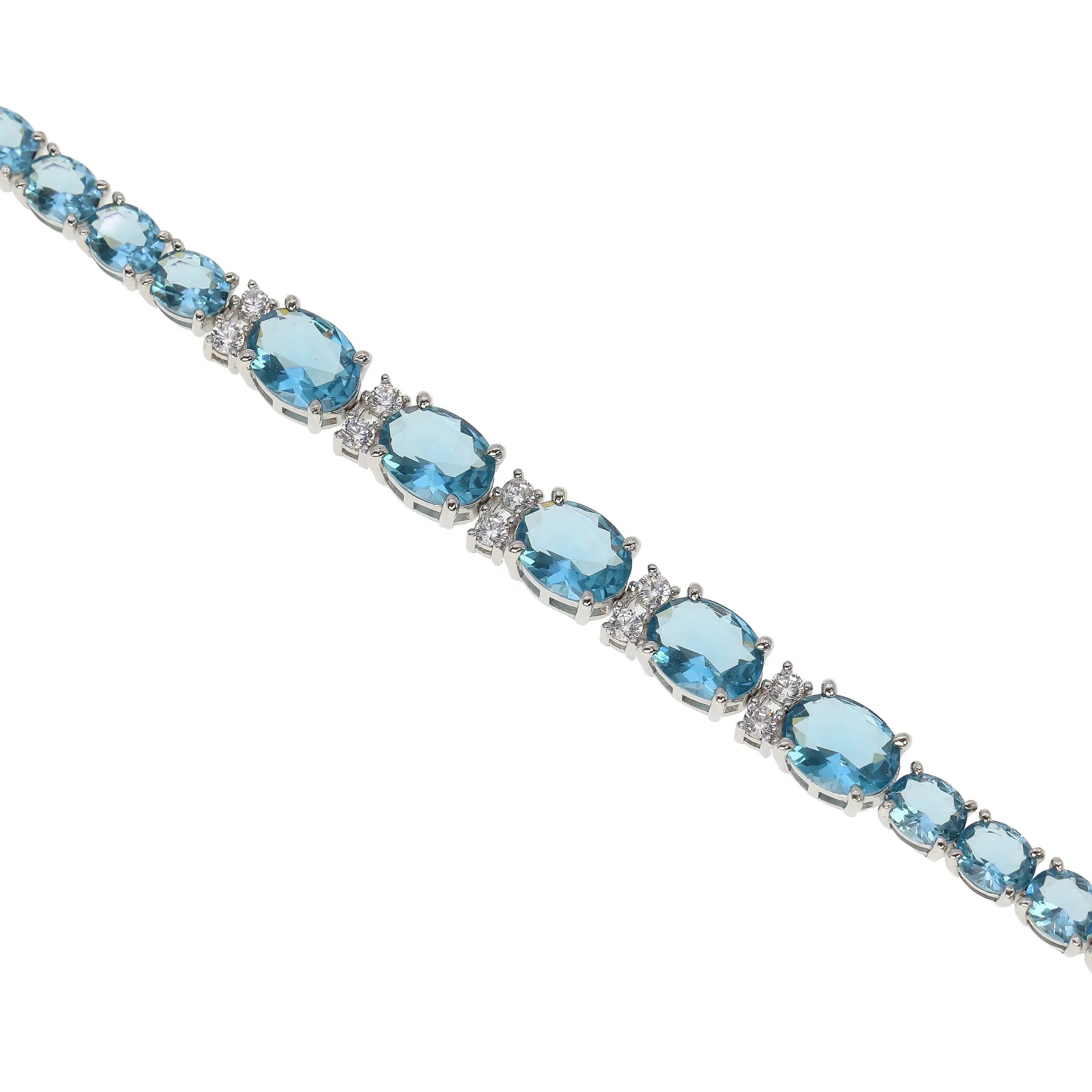 Última Joia de Pulseira de Diamante Cultivado em Laboratório
