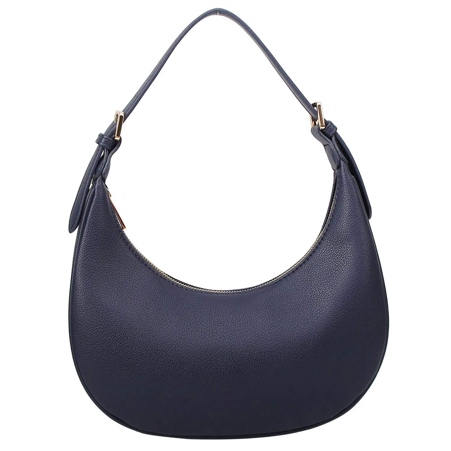 Bolsas de Mão Femininas Bolsa Meia Lua com Alça de Ombro Ajustável Bolsa de Ombro Fashion Hobo